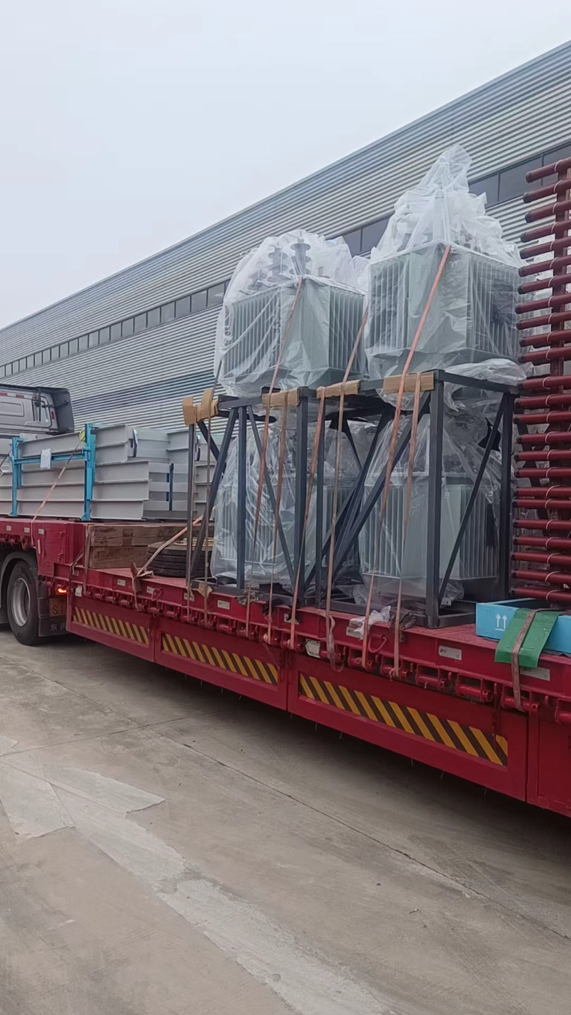 SYHF ส่งมอบหม้อแปลงไฟฟ้าแบบฝังน้ำมัน SM-250kVA10(6)-0.4 ไปยังอุซเบกิสถาน